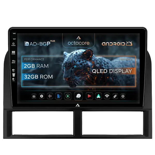 Navigatie Jeep Grand Cherokee (1998-2004), Android, P-Octacore 2GB RAM + 32GB ROM, 9 Inch - AD-BGP9002+AD-BGRKIT296