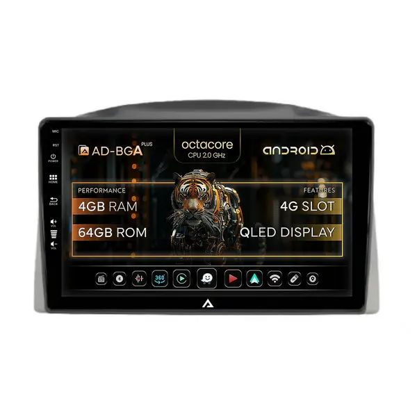 Navigatie Jeep Grand Cherokee (2005-2007), Android, A-Octacore 4GB RAM + 64GB ROM, 10.1 Inch - AD-BGA10004+AD-BGRKIT283