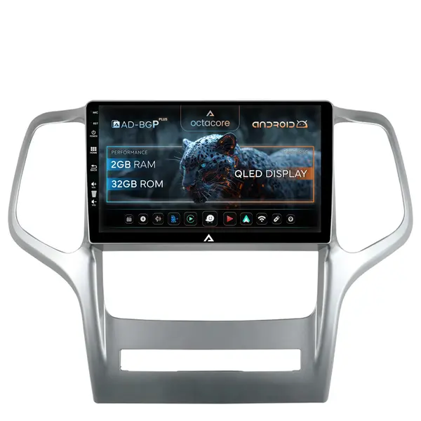 Navigatie Jeep Grand Cherokee (2010-2013), Android, P-Octacore 2GB RAM + 32GB ROM, 9 Inch - AD-BGP9002+AD-BGRKIT297