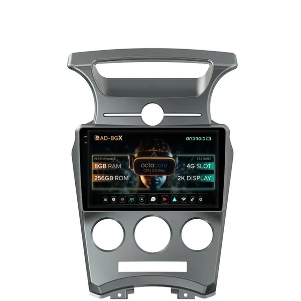 Navigatie Kia Carens (2007-2011), Android, X-Octacore 8GB RAM + 256GB ROM, 9.5 Inch - AD-BGX9008+AD-BGRKIT209