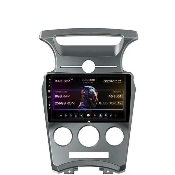 Navigatie Kia Carens (2007-2011), Android, Z-Octacore 8GB RAM + 256GB ROM, 9 Inch - AD-BGZ9008+AD-BGRKIT209