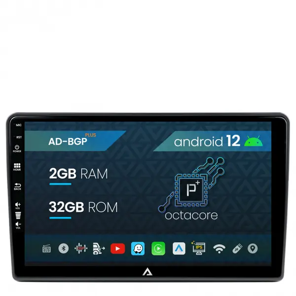 Navigatie Kia CEED (2006-2012), Android 12, P-Octacore 2GB RAM + 32GB ROM, 9 Inch - AD-BGP9002+AD-BGRKIT147
