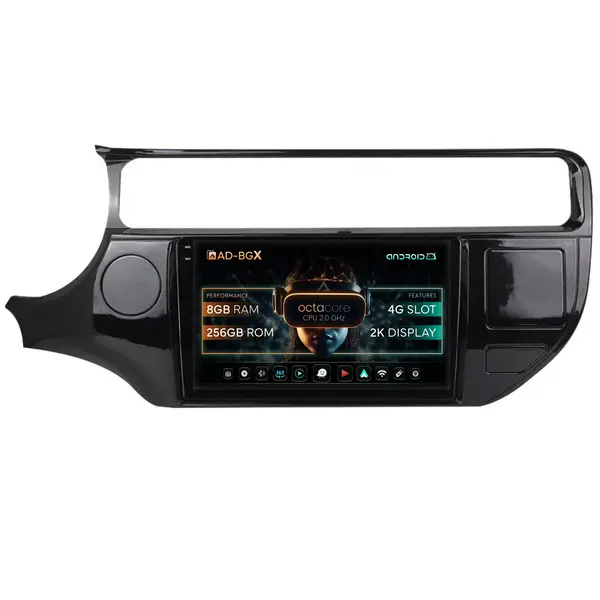 Navigatie Kia Rio (2014-2017), Android, X-Octacore 8GB RAM + 256GB ROM, 9.5 Inch - AD-BGX9008+AD-BGRKIT228