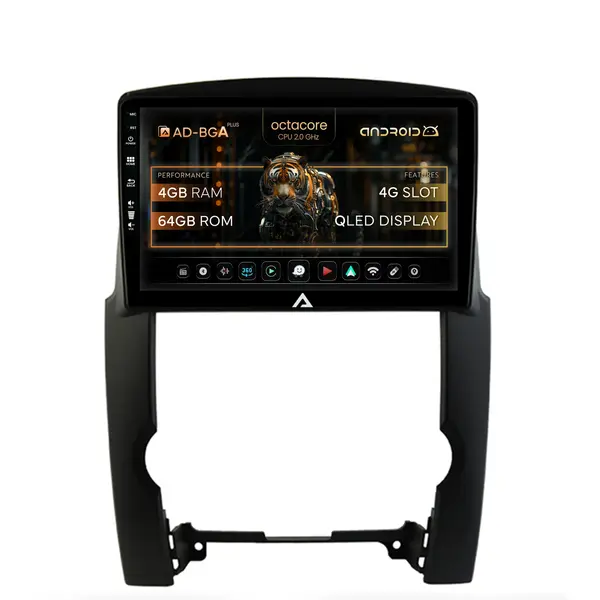 Navigatie Kia Sorento (2009-2013), Android, A-Octacore 4GB RAM + 64GB ROM, 10.1 Inch - AD-BGA10004+AD-BGRKIT208