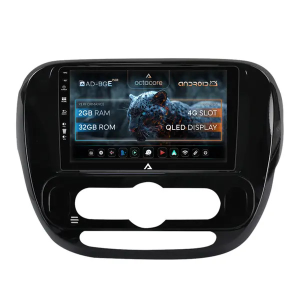 Navigatie Kia Soul (2014-2019), Android, E-Octacore 2GB RAM + 32GB ROM, 9 Inch - AD-BGE9002+AD-BGRKIT233V2