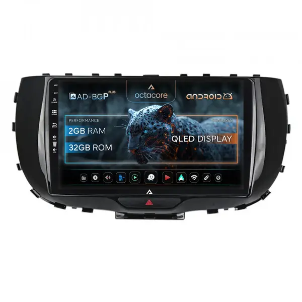 Navigatie Kia Soul (2019+), Android, P-Octacore 2GB RAM + 32GB ROM, 9 Inch - AD-BGP9002+AD-BGRKIT235