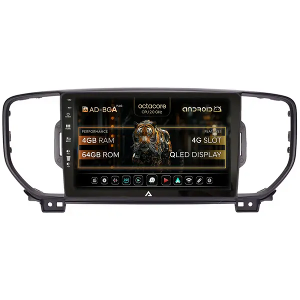 Navigatie Kia Sportage (2016-2018), Android, A-Octacore 4GB RAM + 64GB ROM, 9 Inch - AD-BGA9004+AD-BGRKIT150V2-B