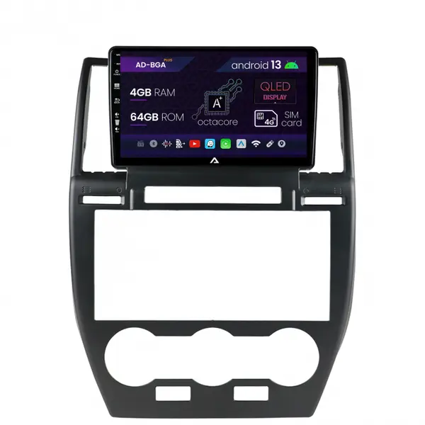 Navigatie Land Rover Freelander 2 (2006-2012), Android 13, A-Octacore 4GB RAM + 64GB ROM, 9 Inch - AD-BGA9004+AD-BGRKIT430