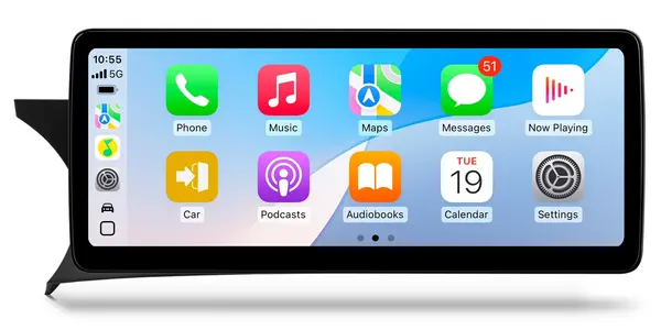 Navigatie Mercedes Benz C-Class W204 (2011-2014), Linux OS OEM, NTG 4.5, CarPlay Android Auto Wireless, MirrorLink, Camera AHD, 12.3 Inch -