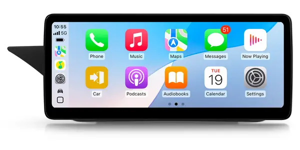 Navigatie Mercedes Benz E-Class W212 (2015-2016), Linux OS OEM, NTG 5.0, CarPlay Android Auto Wireless, MirrorLink, Camera AHD, 12.3 Inch -