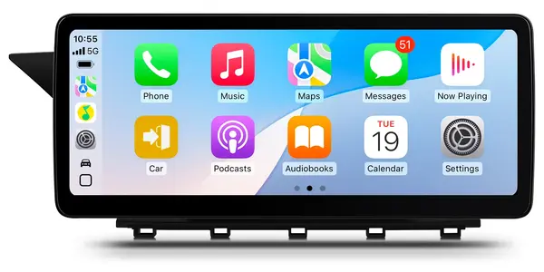 Navigatie Mercedes Benz GLK X204 (2008-2012), Linux OS OEM, NTG 4.0, CarPlay Android Auto Wireless, MirrorLink, Camera AHD, 12.3 Inch -