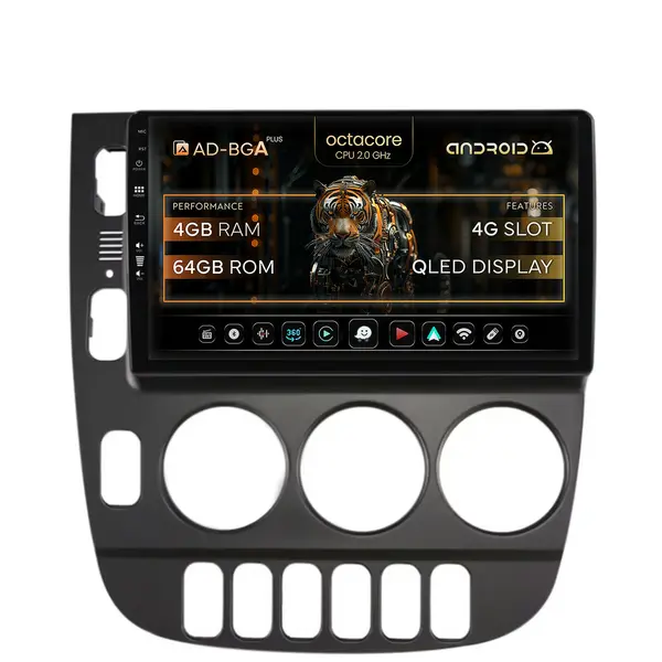 Navigatie Mercedes Benz ML W163 (1998-2005), Android, A-Octacore 4GB RAM + 64GB ROM, 9 Inch - AD-BGA9004+AD-BGRKIT405V2
