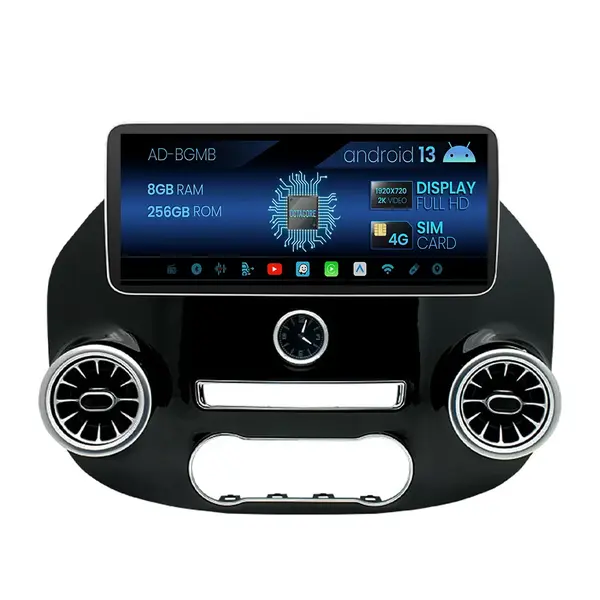 Navigatie Mercedes Benz Vito (2016-2025), Android 13, MB-Octacore, 8GB RAM + 256GB ROM, 12.3 Inch - AD-BGMB12008+AD-BGRKITMB018