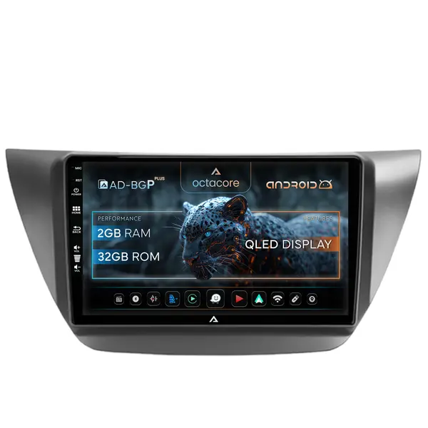 Navigatie Mitsubishi Lancer (2003-2007), Android, P-Octacore 2GB RAM + 32GB ROM, 9 Inch - AD-BGP9002+AD-BGRKIT282