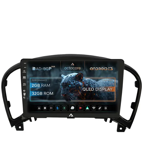 Navigatie Nissan Juke (2010-2019), Android, P-Octacore 2GB RAM + 32GB ROM, 9 Inch - AD-BGP9002+AD-BGRKIT168