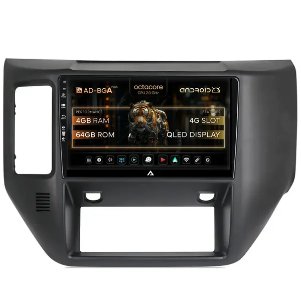 Navigatie Nissan Patrol (2004-2012), Android, A-Octacore 4GB RAM + 64GB ROM, 9 Inch - AD-BGA9004+AD-BGRKIT166V2