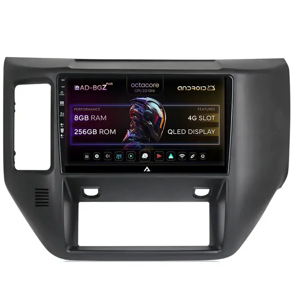 Navigatie Nissan Patrol (2004-2012), Android, Z-Octacore 8GB RAM + 256GB ROM, 9 Inch - AD-BGZ9008+AD-BGRKIT166V2