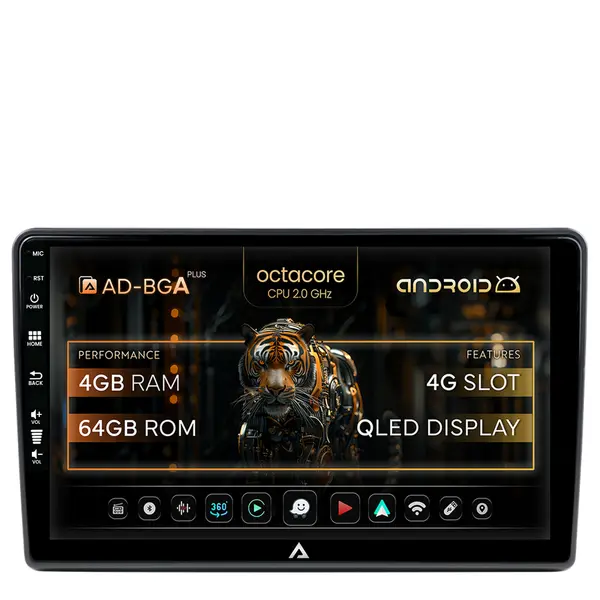 Navigatie Opel, Android, A-Octacore 4GB RAM + 64GB ROM, 9 Inch - AD-BGA9004+AD-BGRKIT388