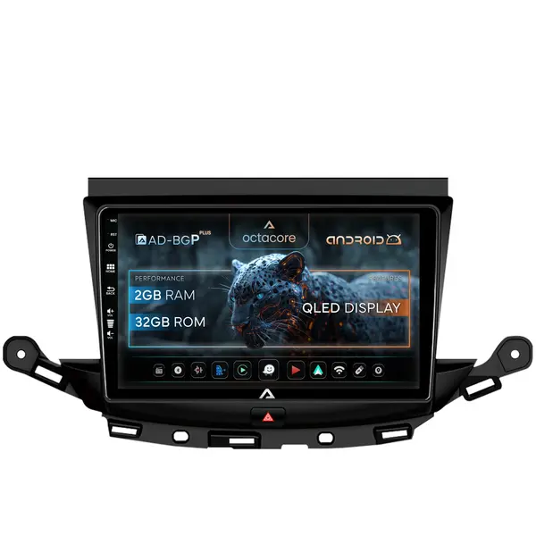Navigatie Opel Astra K, Android, P-Octacore 2GB RAM + 32GB ROM, 9 Inch - AD-BGP9002+AD-BGRKIT251