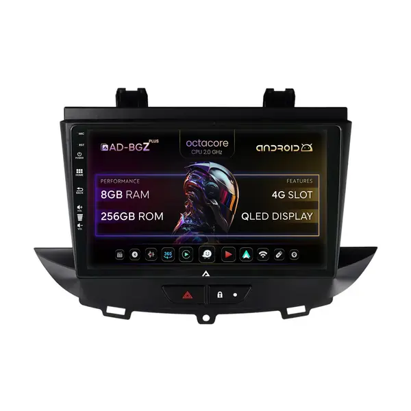 Navigatie Opel Grandland X Opel Crossland X (2017-2021), Android, Z-Octacore 8GB RAM + 256GB ROM, 9 Inch - AD-BGZ9008+AD-BGRKIT354