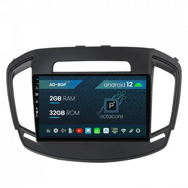 Navigatie Opel Insignia (2014-2016), Android 12, P-Octacore 2GB RAM + 32GB ROM, 9 Inch - AD-BGP9002+AD-BGRKIT249