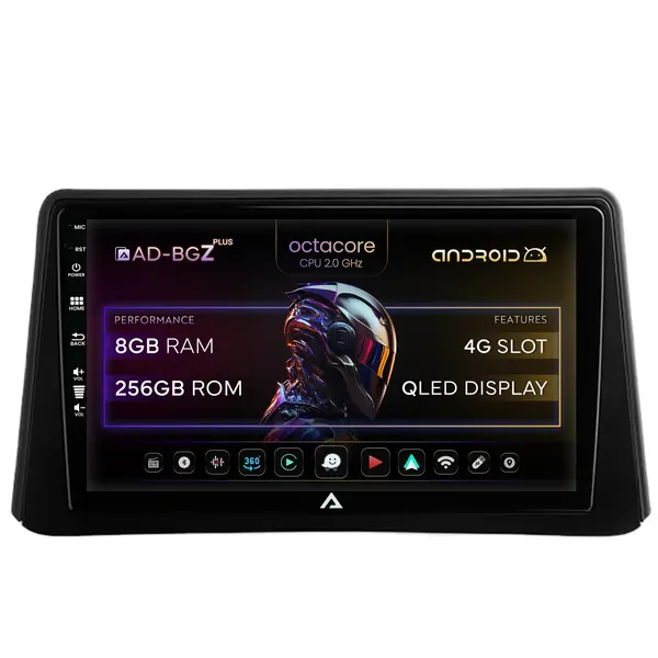 Navigatie Opel Mokka (2012-2016), Android, Z-Octacore 8GB RAM + 256GB ROM, 9 Inch - AD-BGZ9008+AD-BGRKIT390