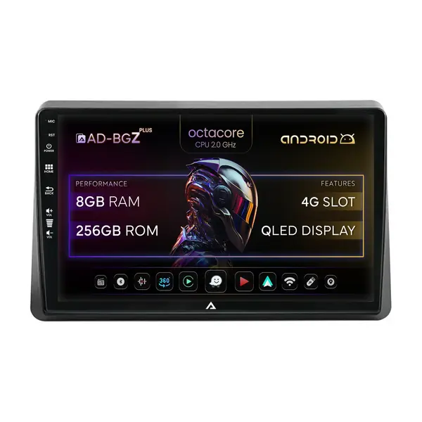 Navigatie Opel Movano Renault Master (2020-2024), Android, Z-Octacore 8GB RAM + 256GB ROM, 10 Inch - AD-BGZ10008+AD-BGRKIT377