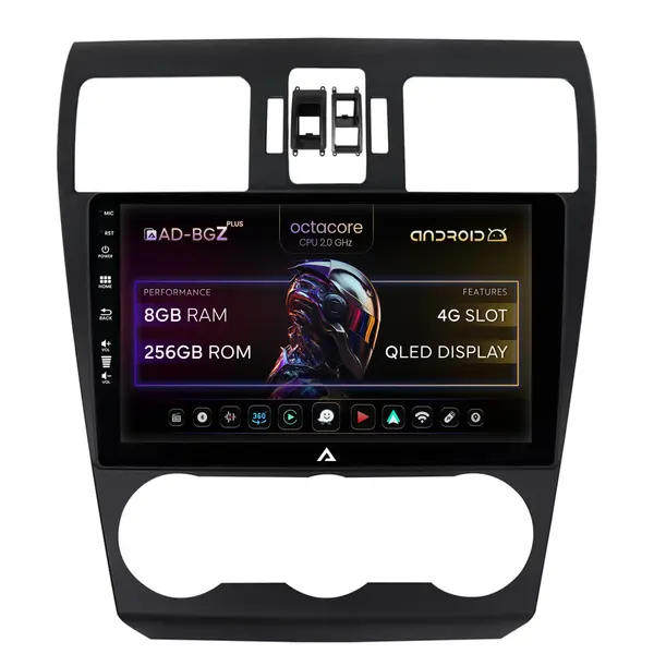 Navigatie Subaru Forester (2012-2018), Android, Z-Octacore 8GB RAM + 256GB ROM, 9 Inch - AD-BGZ9008+AD-BGRKIT334