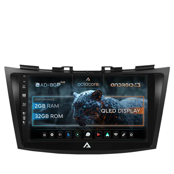 Navigatie Suzuki Swift (2011+), Android, P-Octacore 2GB RAM + 32GB ROM, 9 Inch - AD-BGP9002+AD-BGRKIT304