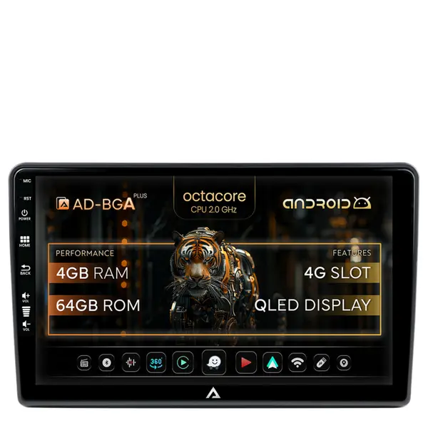 Navigatie Toyota Auris (2012-2014), Android, A-Octacore 4GB RAM + 64GB ROM, 9 Inch - AD-BGA9004+AD-BGRKIT090