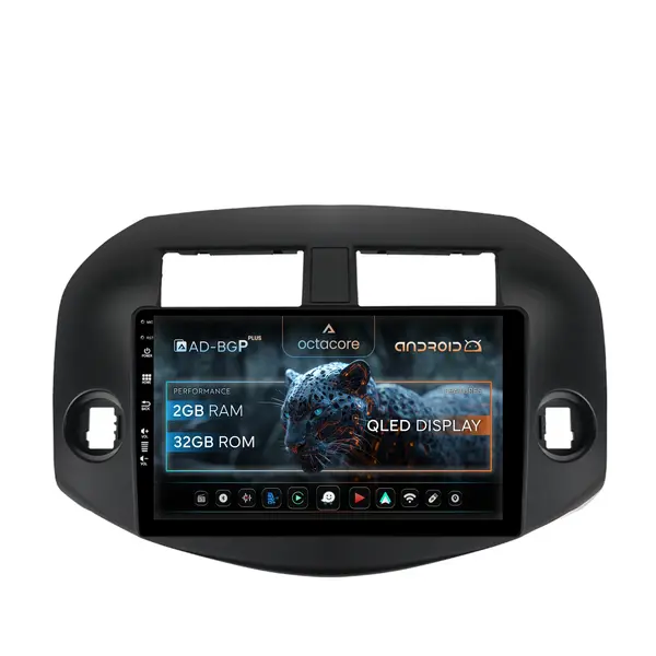 Navigatie Toyota RAV4 (2006-2013), Android, P-Octacore 2GB RAM + 32GB ROM, 10.1 Inch - AD-BGP10002+AD-BGRKIT069B