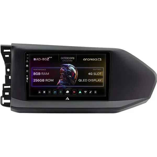 Navigatie Volkswagen Caddy (2023+), Android, Z-Octacore 8GB RAM + 256GB ROM, 9 Inch - AD-BGZ9008+AD-BGRKIT031