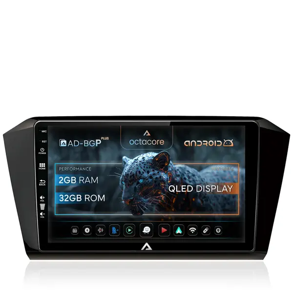 Navigatie Volkswagen Passat B8, Android, P-Octacore 2GB RAM + 32GB ROM, 10.1 Inch - AD-BGP10002+AD-BGRKIT037