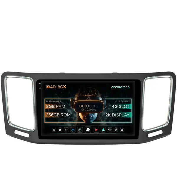 Navigatie Volkswagen Sharan (2010-2018), Android, X-Octacore 8GB RAM + 256GB ROM, 9.5 Inch - AD-BGX9008+AD-BGRKIT044