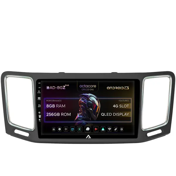Navigatie Volkswagen Sharan Seat Alhambra (2010-2018), Android, Z-Octacore 8GB RAM + 256GB ROM, 9 Inch - AD-BGZ9008+AD-BGRKIT044