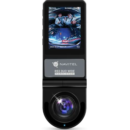 NAVITEL Camera auto, DVR Navitel RS3 DUO WIDE, 2K 2560p, 30 fps, 240, 2, Negru