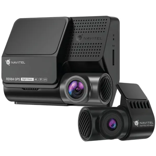 NAVITEL Camera auto DVR NAVITEL RS984 GPS, 4K, GPS, Wi-Fi, Dual Camera