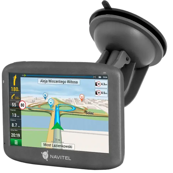 NAVITEL Navigatie Navitel E505 Magnetic GPS , Ecran 5, negru