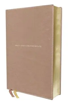 Nbla Biblia AMA a Dios Grandemente, Leathersoft, Oro Rosa, Interior a Cuatro Colores - Nbla-nueva Biblia De Las Américas
