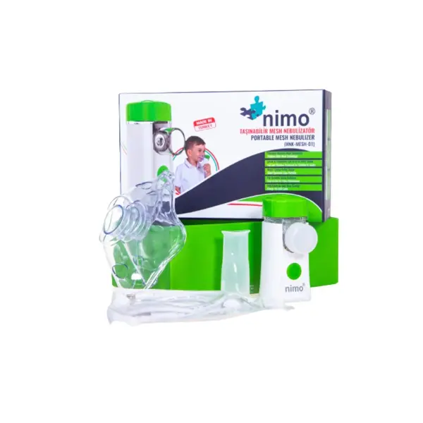 Nebulizator Nimo portabil HNK MESH 01 cu membrana activa din aliaj de titan Hunkar Medical