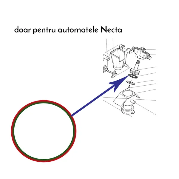 Necta Garnituri grup cafea set 10 buc 093167