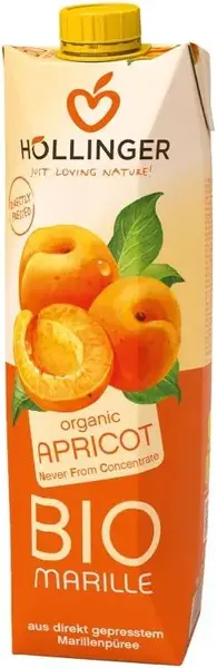 Nectar de caise organic, 1 l, Hollinger