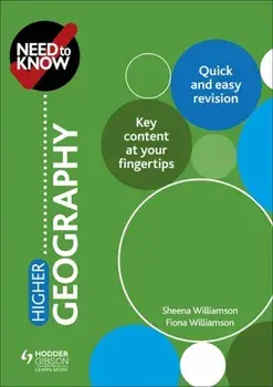 Need to Know: Higher Geography, Paperback/Fiona Williamson