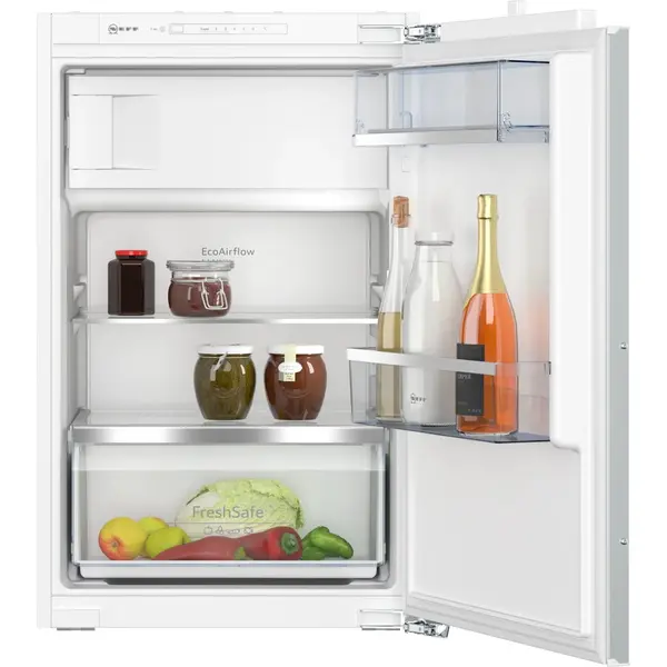 NEFF Frigider incorporabil Neff KI2222FE0 N50, 119 l, clasa energetica E, H 880 mm, LED in compartimentul frigider, Alb