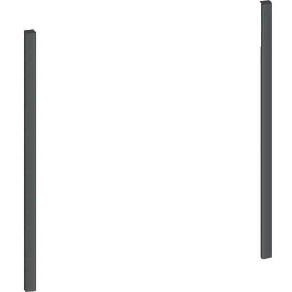 NEFF Set decorativ NEFF by ADEK Bauteile 60cm Seamless Combination cu Flex Design ZC060AY0 - 17007840, Necesar in cazul suprapunerii peste un sertar termic de 14cm, Pentru N70 si N90, Anthracit