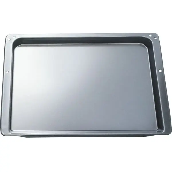 NEFF Tava de copt emailata NEFF Z1342X0 - 00574910, L 46.5cm, l 37.5cm, H 2.5cm, G 1.22kg, Titanium Gri
