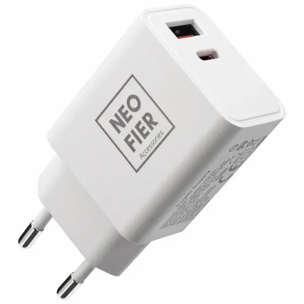 NeoFier 20W Dual Port USB-C USB-A