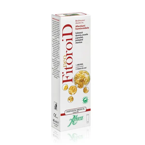 NeoFitoroid Bio unguent, 40 ml Aboca