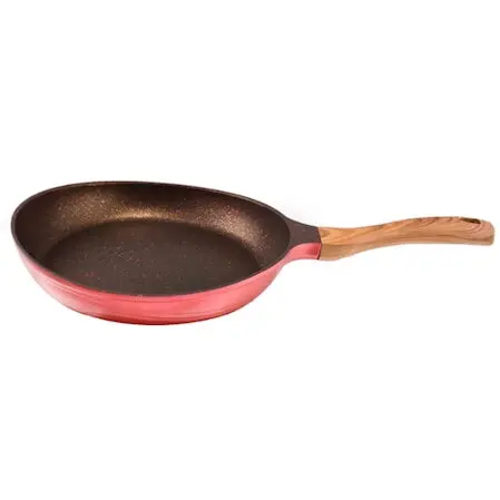 NeoKlein Tigaie Neoklein FP28, diametru 28 cm, aluminiu turnat, invelis anti-aderent, Rosu