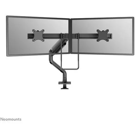 NEOMOUNTS Suport birou dublu pentru monitoare Neomounts DS75S-950BL2, Diagonala 17-32, Greutate maxima 8kg per monitor, VESA 75x75~100x100, Negru